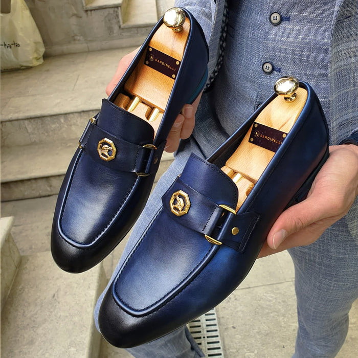 Harrison Royal Italian Genuine Leather Loafers