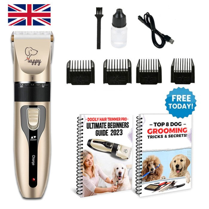 GemDogs Hair Trimmer PRO + FREE Beginner Friendly Guides