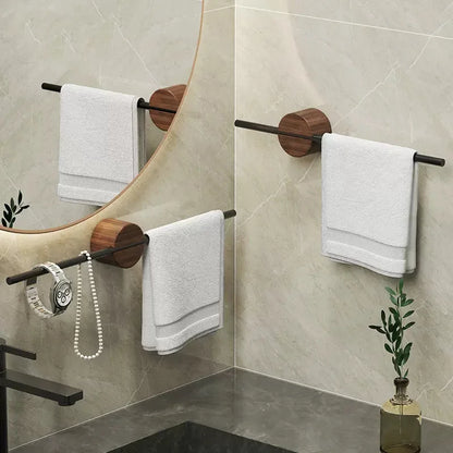 Madison Elm Sleek Bath Towel Holder