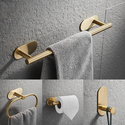 GoldenZenith Bathroom Accessories Set