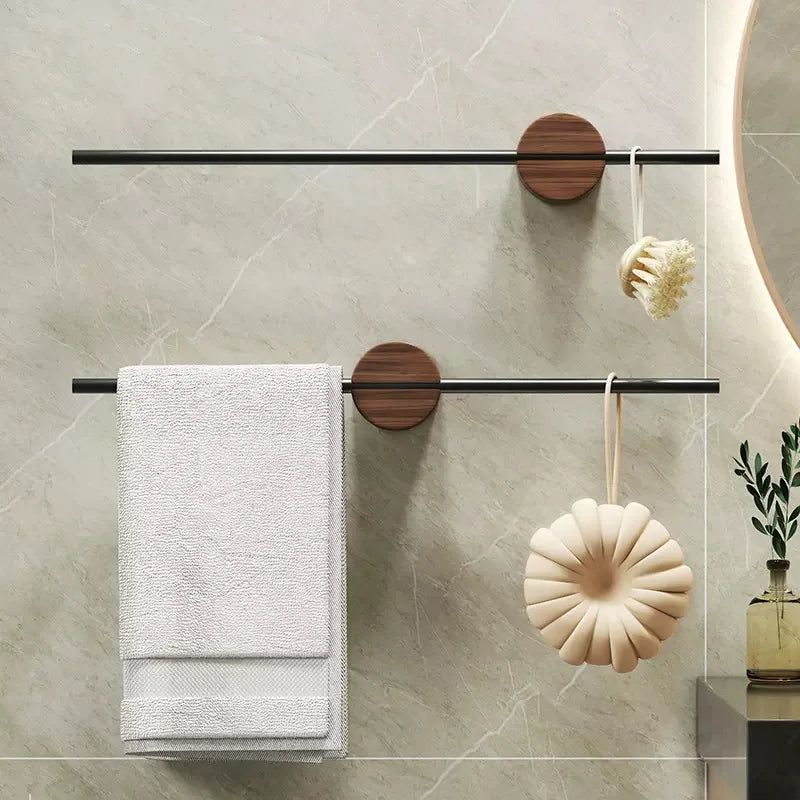 Madison Elm Sleek Bath Towel Holder