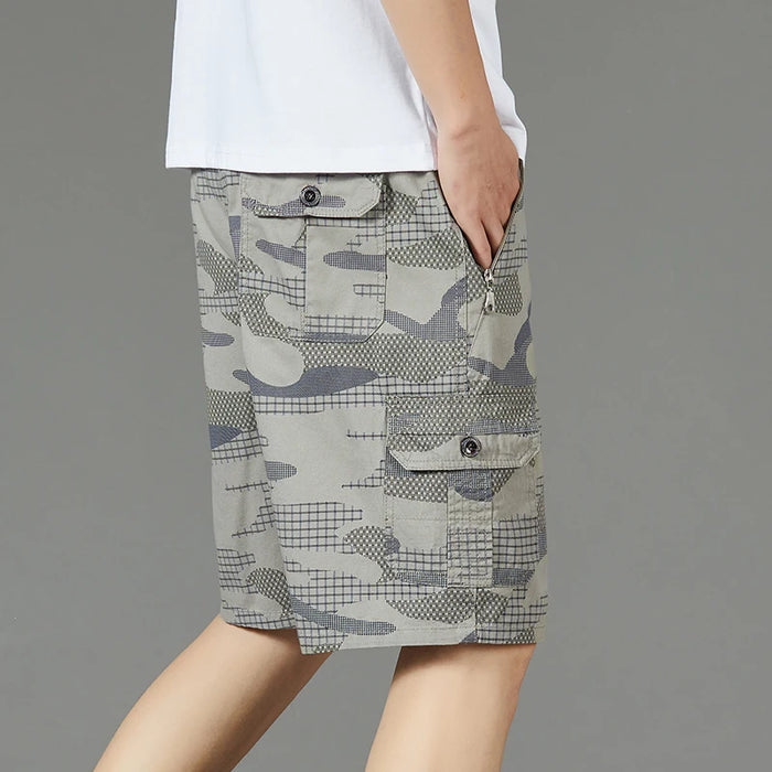 North Royal 100% Cotton Camo Shorts