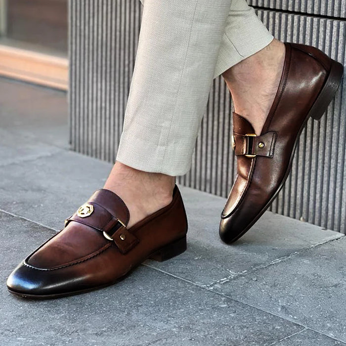 Harrison Royal Italian Genuine Leather Loafers