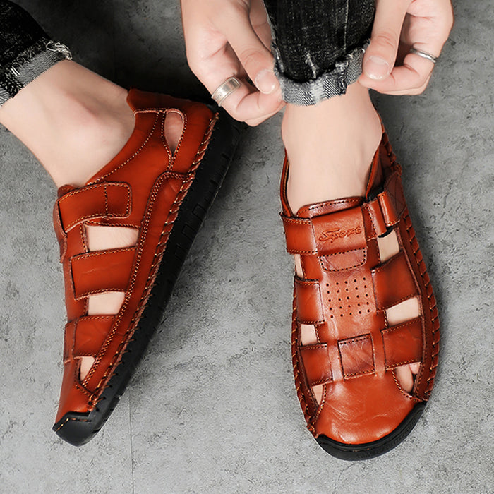 Bradford Sinclair Genuine Leather Sandals